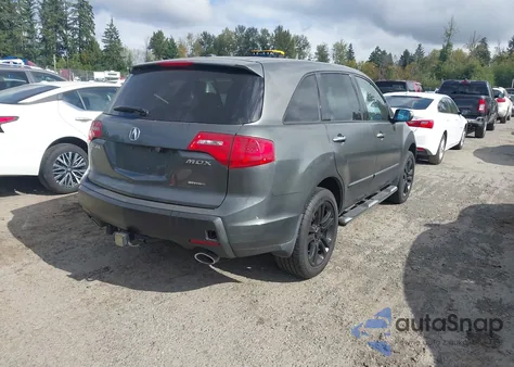 2008 Acura Mdx Technology Package from USA, damaged, VIN 2HNYD28468H522398